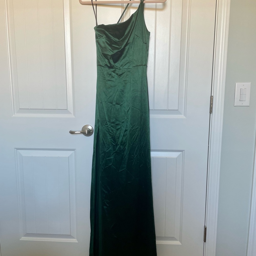 Emerald formal dress